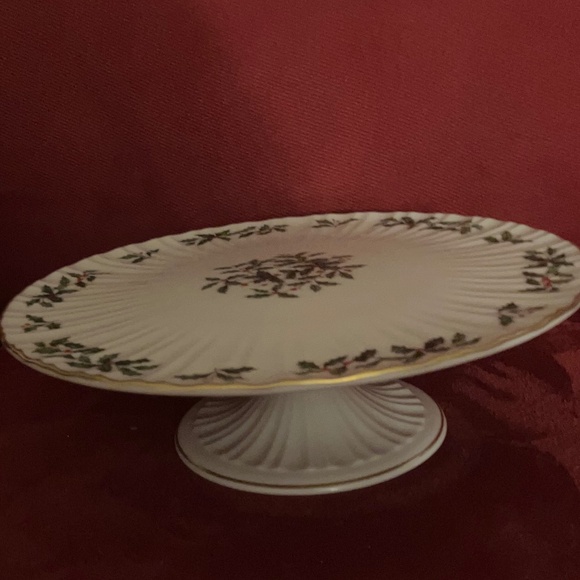 Lenox Holiday Dessert Plate - Picture 1 of 2